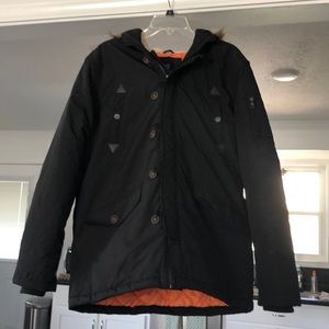 Black Premium medium men’s shell coat
